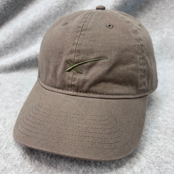 SpaceX Logo Unisex Brown SpaceX Baseball Cap Adjustable Earth Tone OSFM